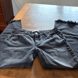 We The Free Charcoal Ankle Jeans